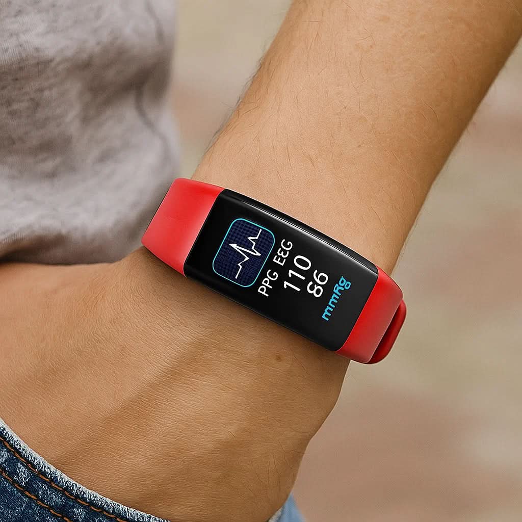 Smartwatch with ECG & Blood Pressure Tracking