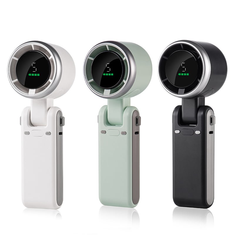 Portable High-Speed Folding Turbine Fan for Travel