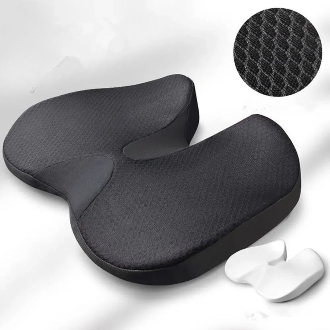 Orthopedic Car Seat Pad โ Anti-Slip Cushion for Enhanced Comfort and Support