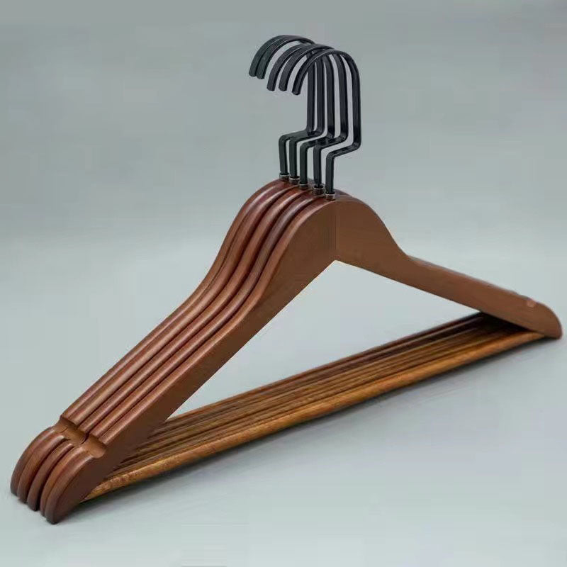 Vintage Solid Wood Seamless Hanger for Clothes Drying