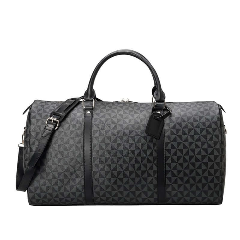 Premium Leather Travel Bag - Stylish Unisex Duffle Bag
