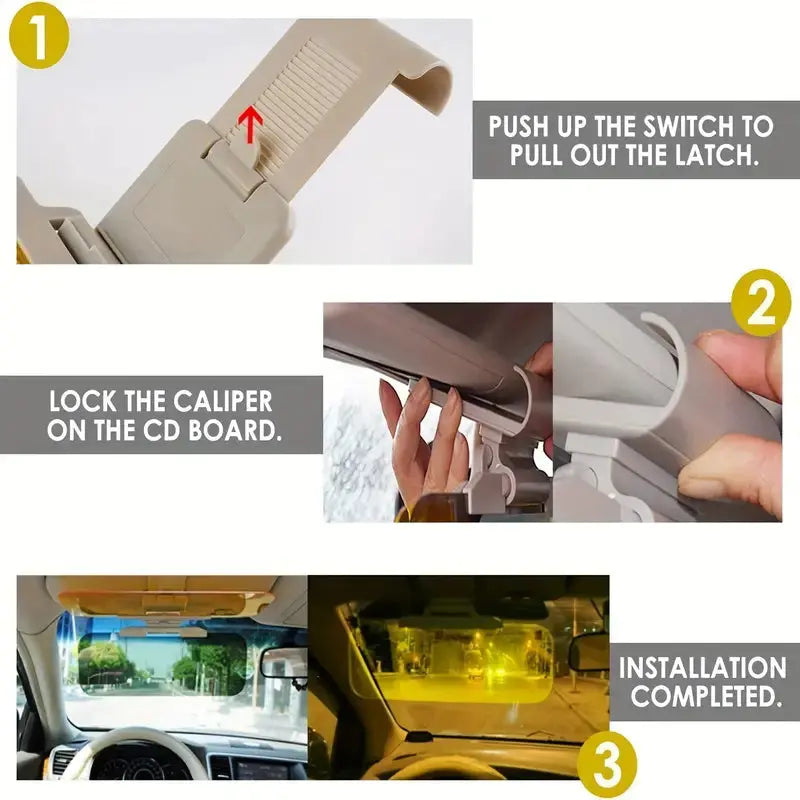 Glare Light Shield – Day & Night Vision Filter for Enhanced Clarity