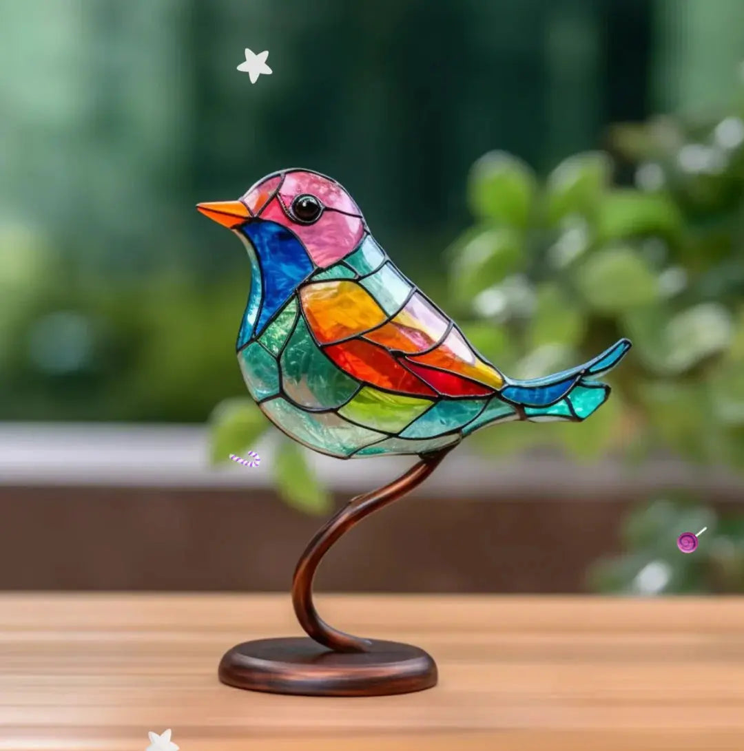Bird Ornament for Window Décor