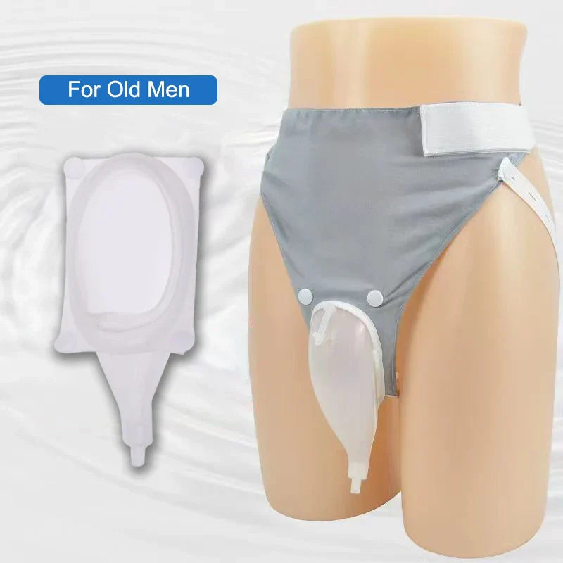 Silicone Urine Collector for Adults with Catheter Bag