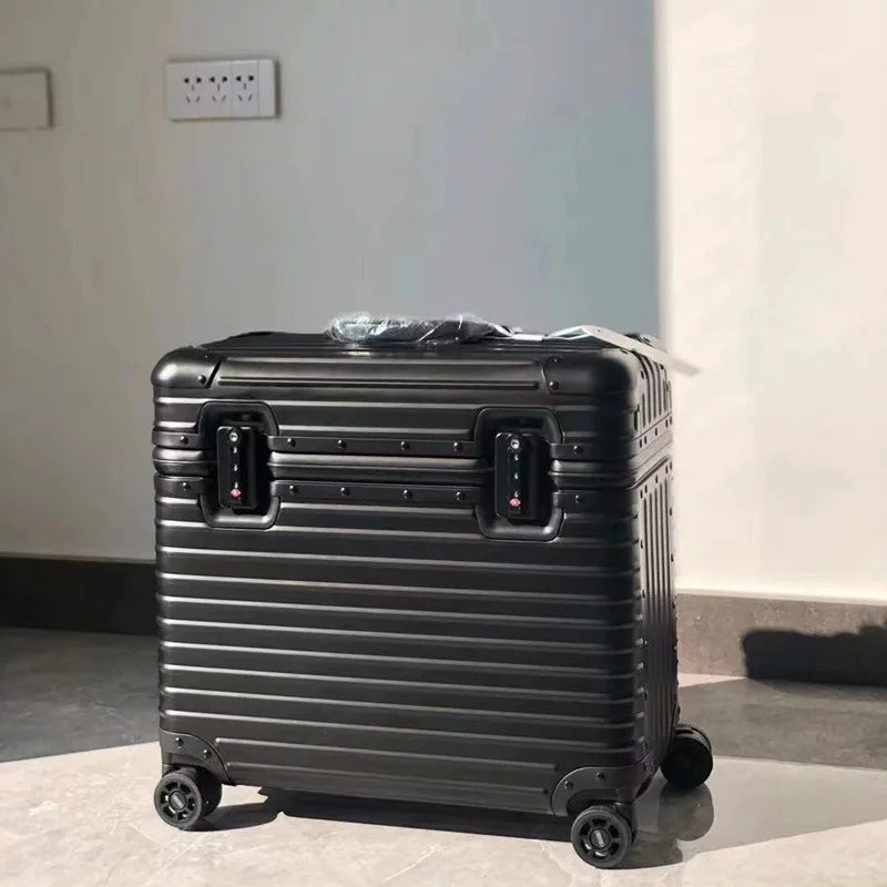 Aluminum-Magnesium Luxury Suitcase – Monaco Travel Companion