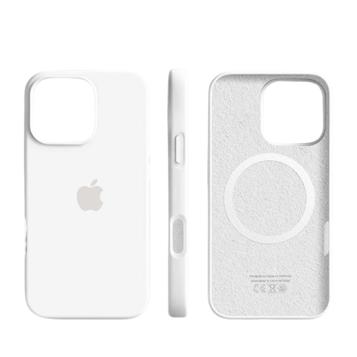 Magnetic Silicone iPhone Case with Soft-Touch Finish