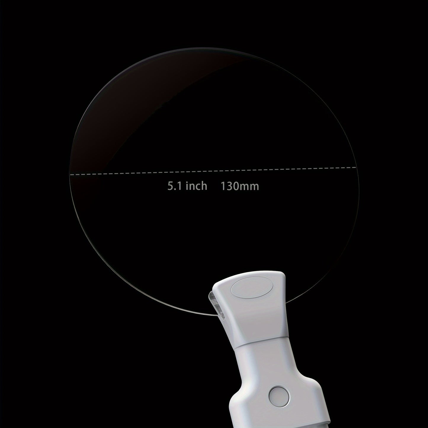 Hands-Free 5X Magnifying Glass with Adjustable Neck Strap for Enhanced Reading