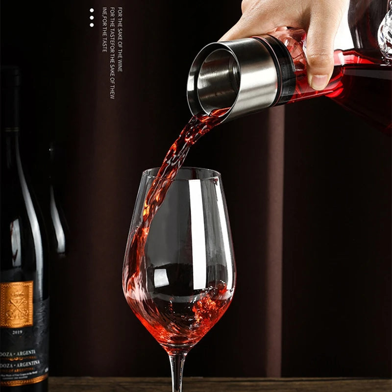 1500ml Crystal Wine Decanter with Aeration System