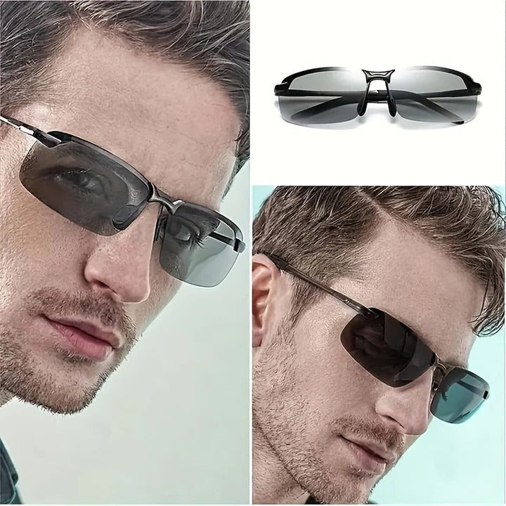 Polarized Photochromic Sunglasses with Auto Light Adaptation