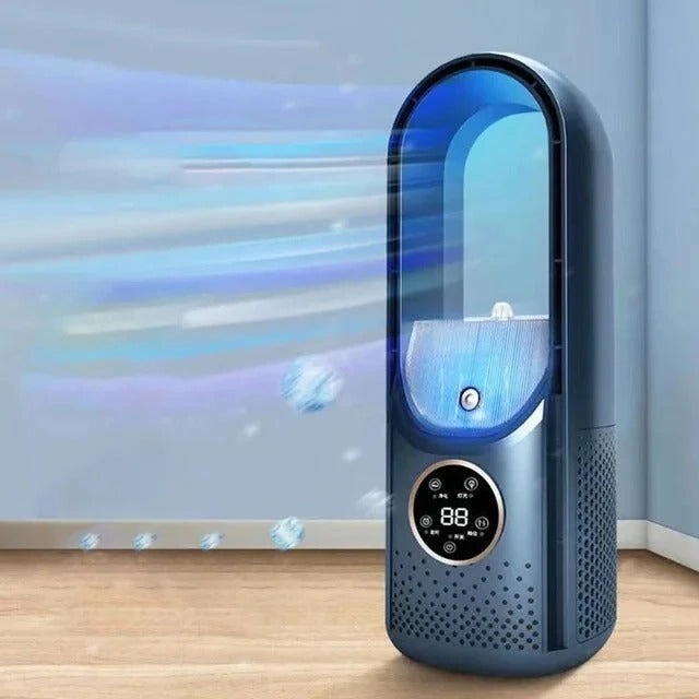 Blade-Free Quiet Portable Cooler for Efficient Airflow