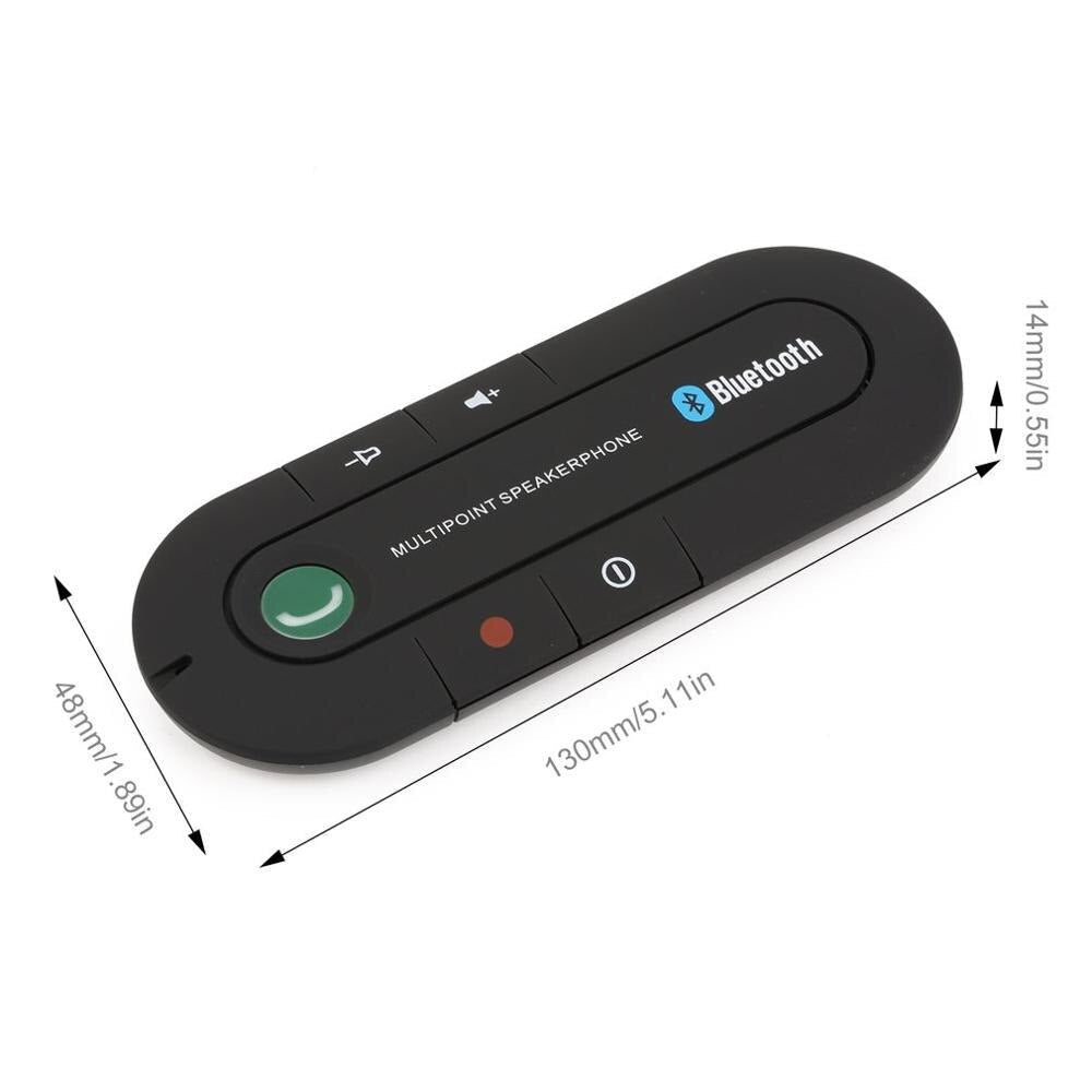 Bluetooth Car Speakerphone with Hands-Free Calling