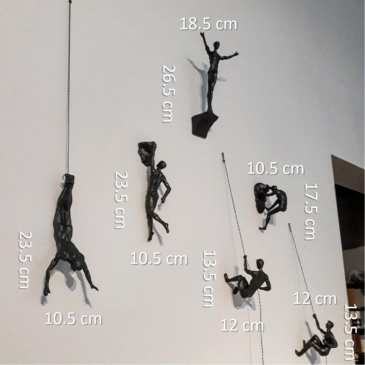 Climber Wall Art Statue