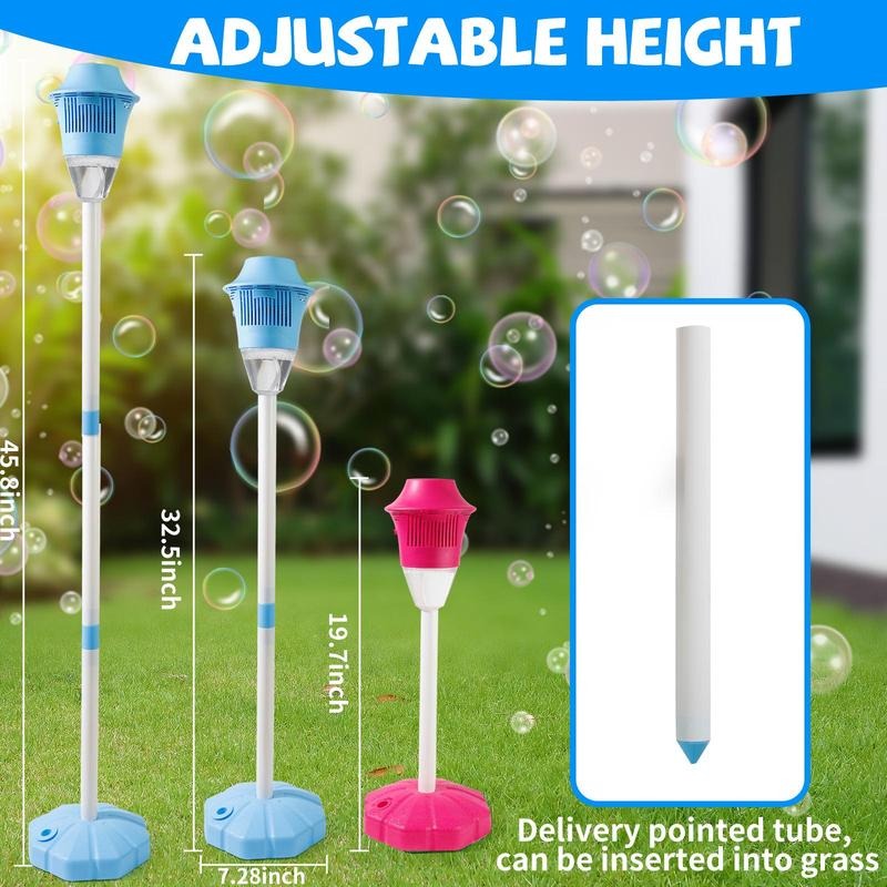 Automatic Bubble Machine for Kids | Adjustable Portable Bubble Fun