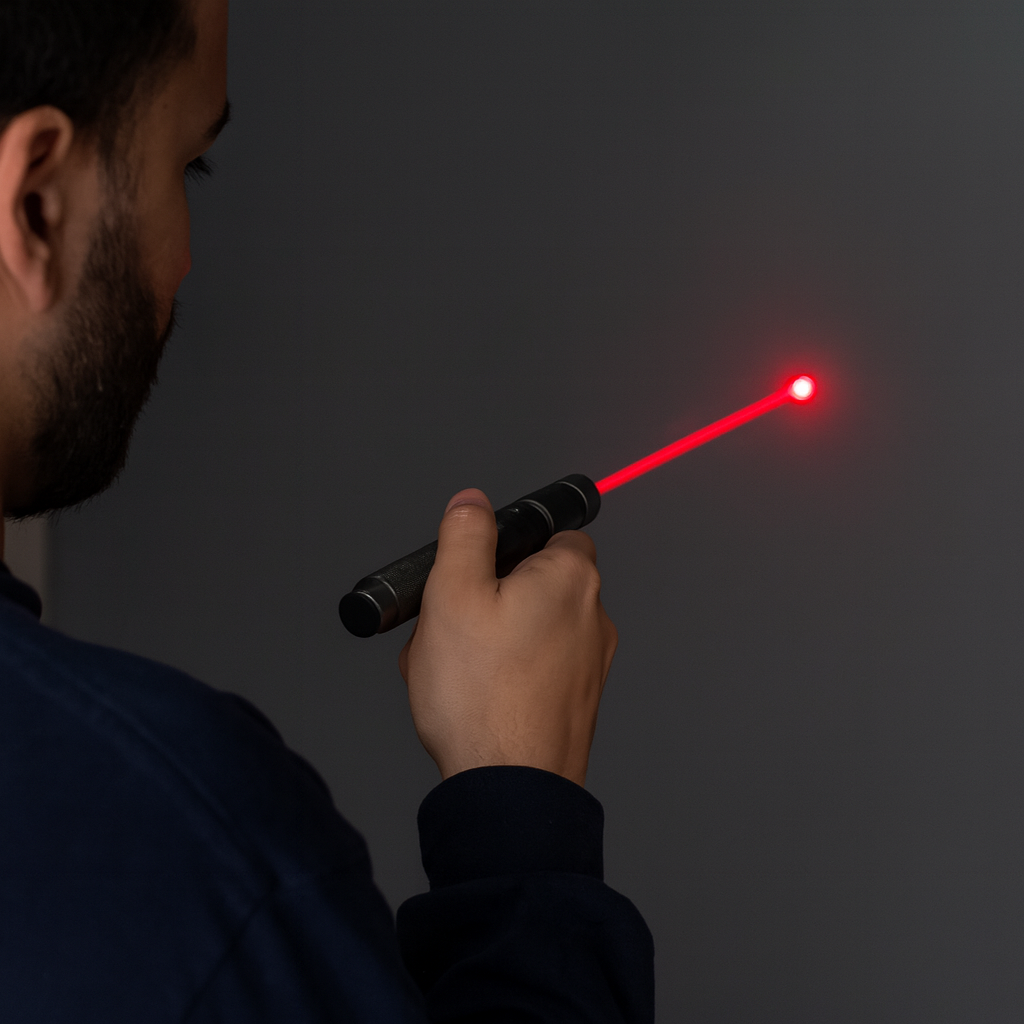 High-Power Long-Distance Laser Pointer Torch