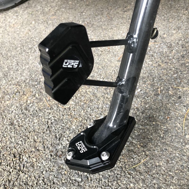 Motorcycle Kickstand Foot Extension Pad for Stability