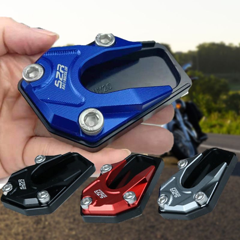 Motorcycle Kickstand Foot Extension Pad for Stability