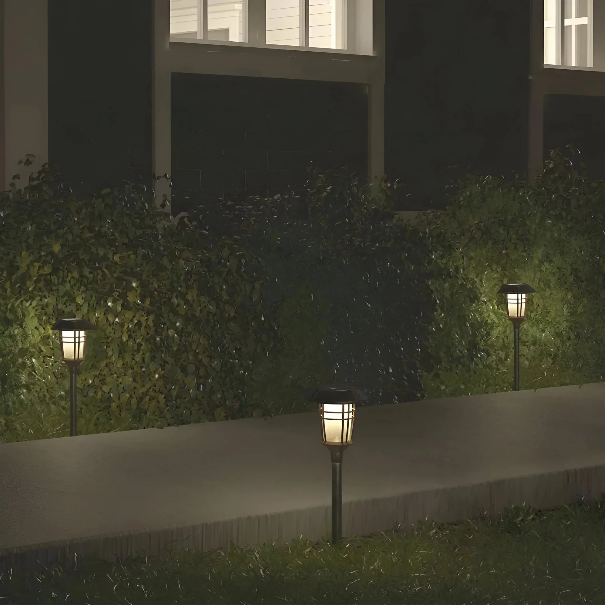 Solar-Powered Garden Light Set - 6 Pack
