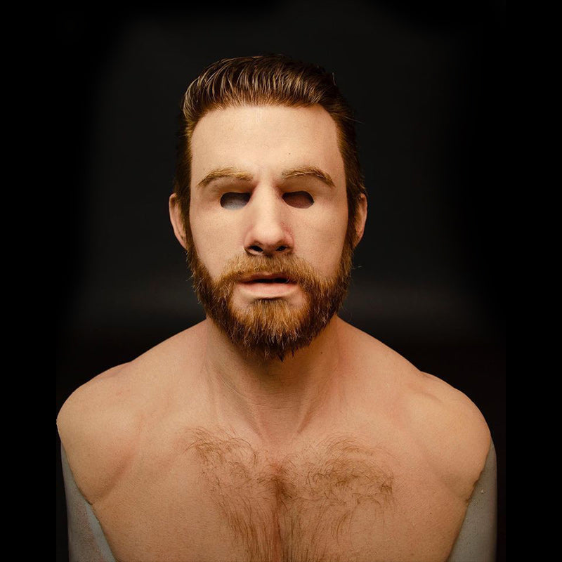 Realistic Full-Face Latex Mask for Halloween and Cosplay
