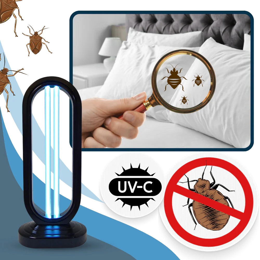 Multi-Surface UV Sanitizing Light for Bugs and Bacteria
