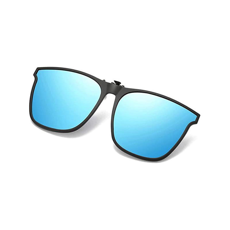 Polarized Clip-On Flip-Up Sunglasses for Prescription Glasses