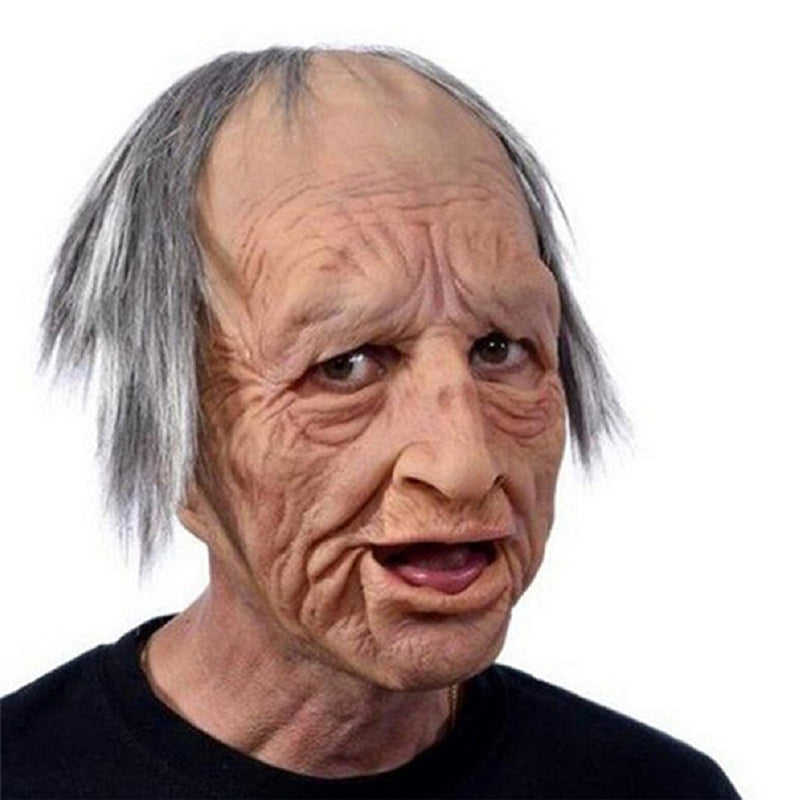 Realistic Full-Face Latex Mask for Halloween and Cosplay