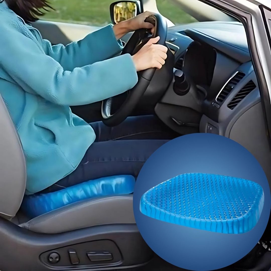 Orthopedic Gel Seat Cushion for Tailbone and Lower Back Support