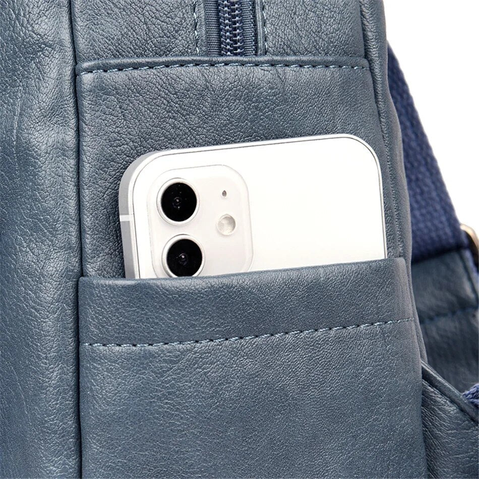 Women's Leather Backpack – Stylish and Functional