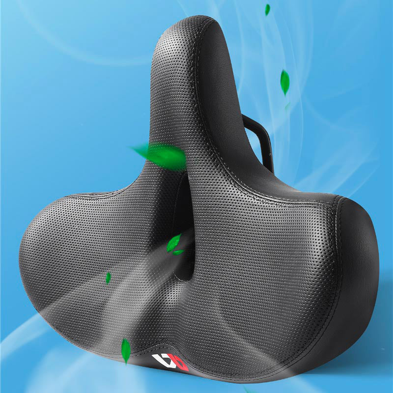 Extra Wide Ergonomic Bike Seat - Breathable and Comfortable Saddle