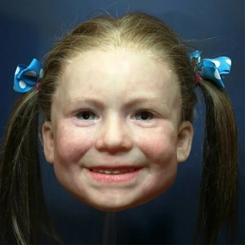Realistic Full-Face Latex Mask for Halloween and Cosplay