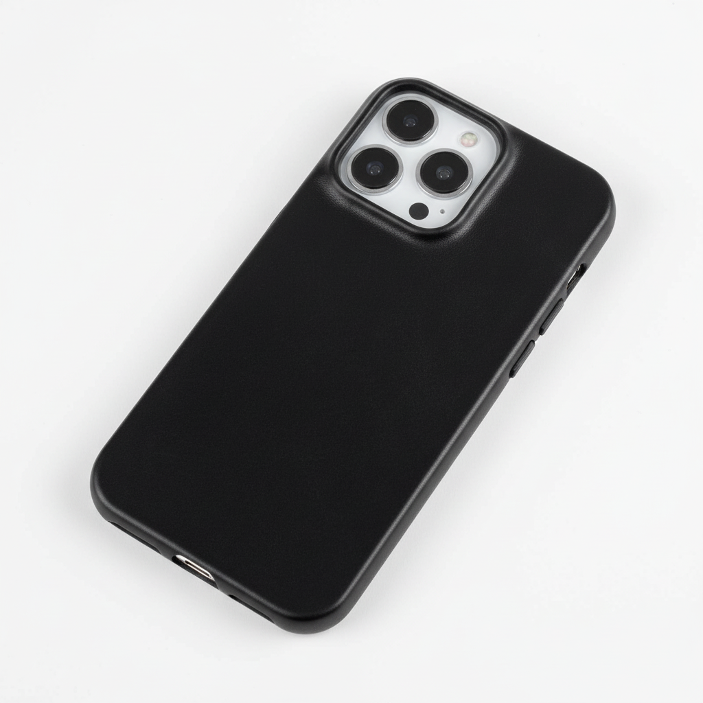 Genuine Leather Oil Wax iPhone Case with MagSafe Compatibility