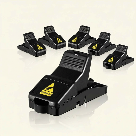 Heavy Duty Rodent Traps (Set of 6)