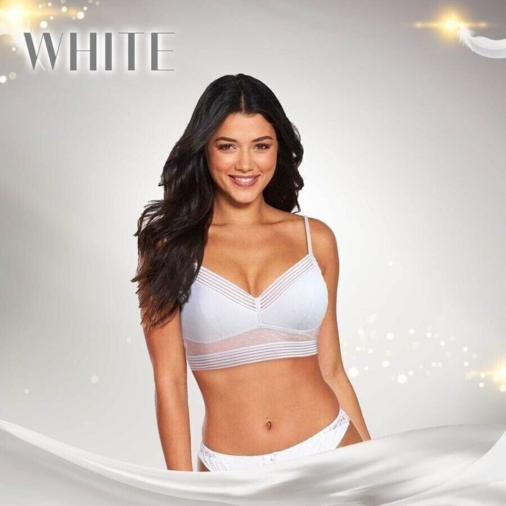 Wireless Back Support Lace Bra