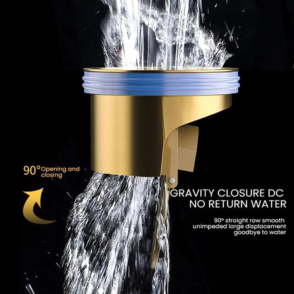 Brass Anti-Odor Drain Core – Blocks Pipe Smells & Ensures Clear Drains