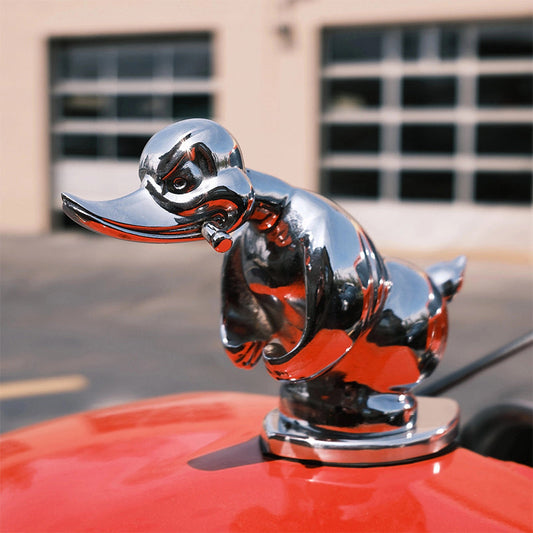 Angry Rubber Duck Radiator Ornament