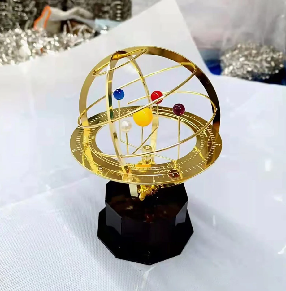 Grand Solar System Orrery Model with Planetary Movement