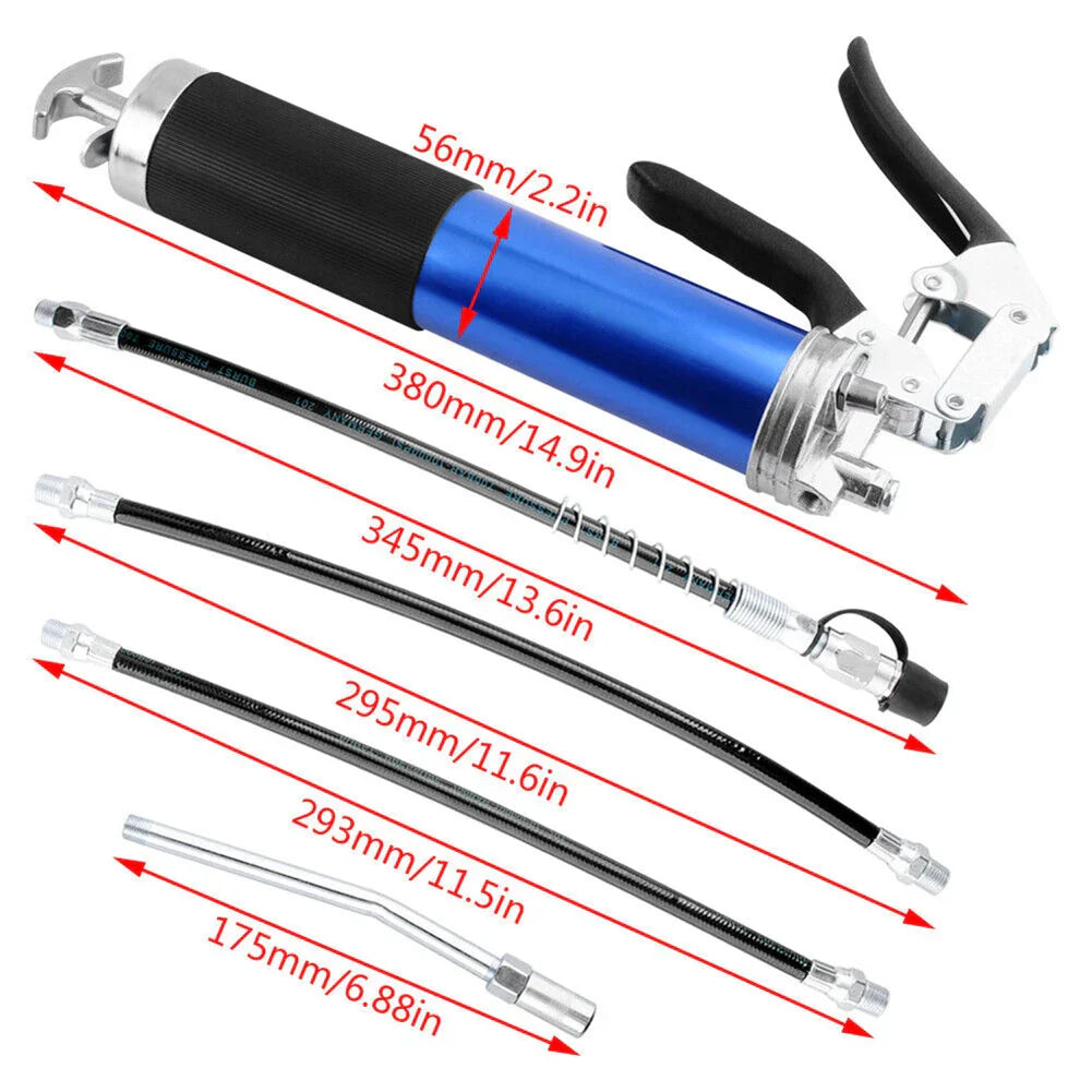 Universal High-Pressure Grease Coupler - Heavy-Duty Adapter for Fast Locking