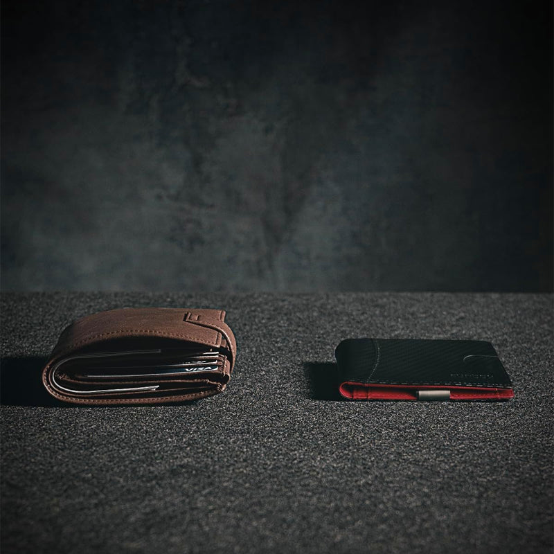 Genuine Leather Anti-theft Card Holder with RFID Protection