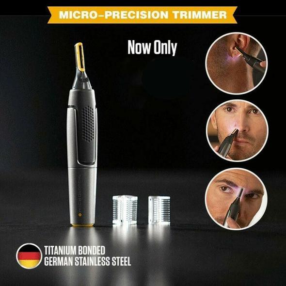 Ultra-Slim Precision Trimmer with Micro-Oscillating Blades