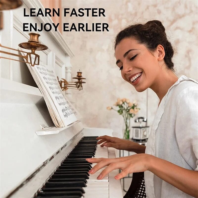 Removable Piano Key Labels for Beginners