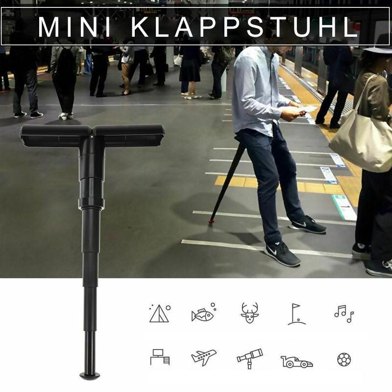 Compact Folding Mini Chair for Outdoor Events and Queuing