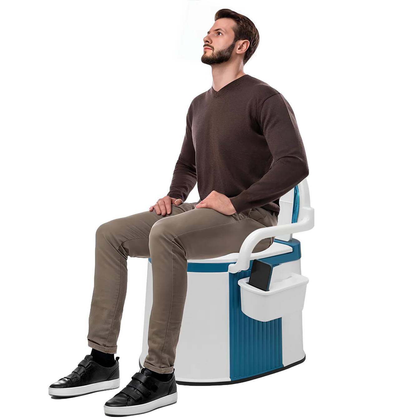 Portable Toilet for Adults & Seniors: Indoor/Outdoor Convenience