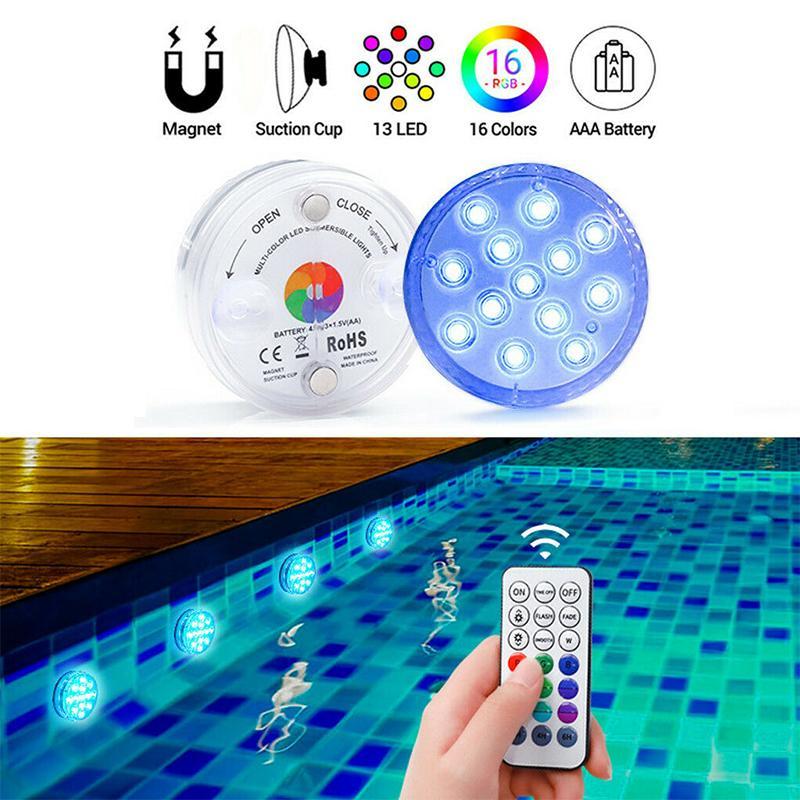 Waterproof Magnetic LED Light with Remote Control
