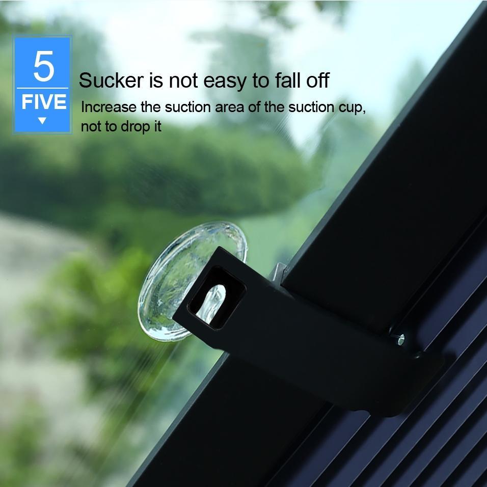 Retractable Sun Shade for Car Windshield
