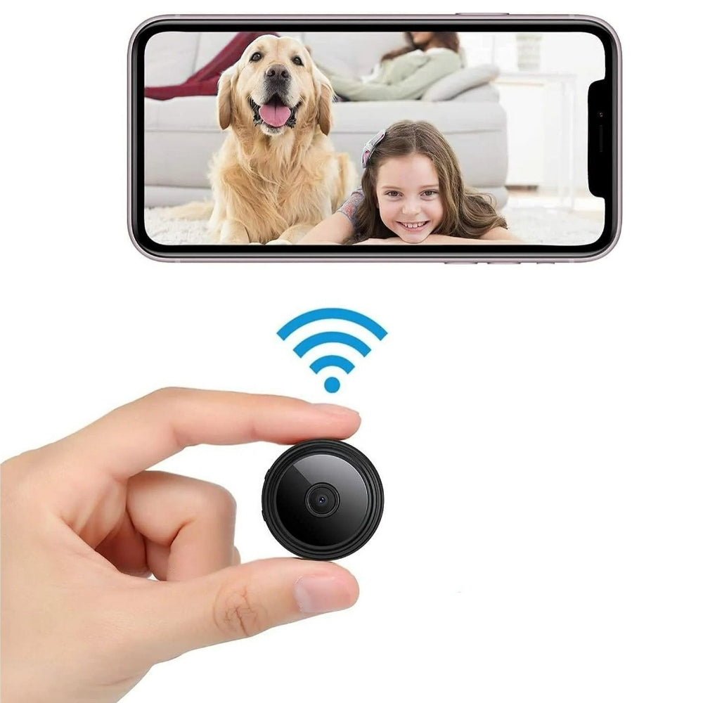 Wireless 1080p Camera with Night Vision and Magnetic Mount