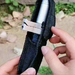 Self-Defense Hiking and Urban Safety Walking Stick with Auto Deployment
