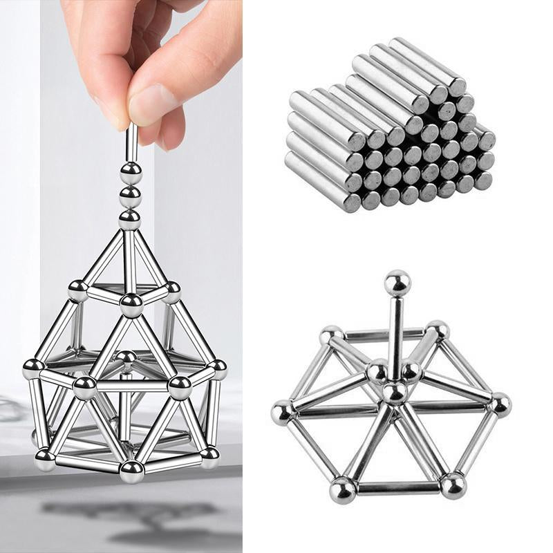 DIY Magnetic Rod and Ball Set for Creative Play