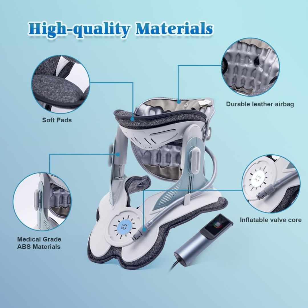 Adjustable Neck Traction Device for Cervical Pain and Tension Relief