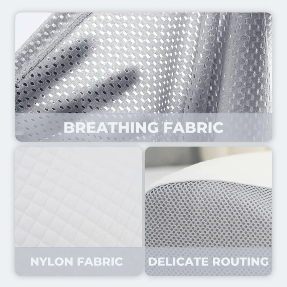Anti-Snore Memory Foam Pillow for Deep Sleep and Breathable Comfort
