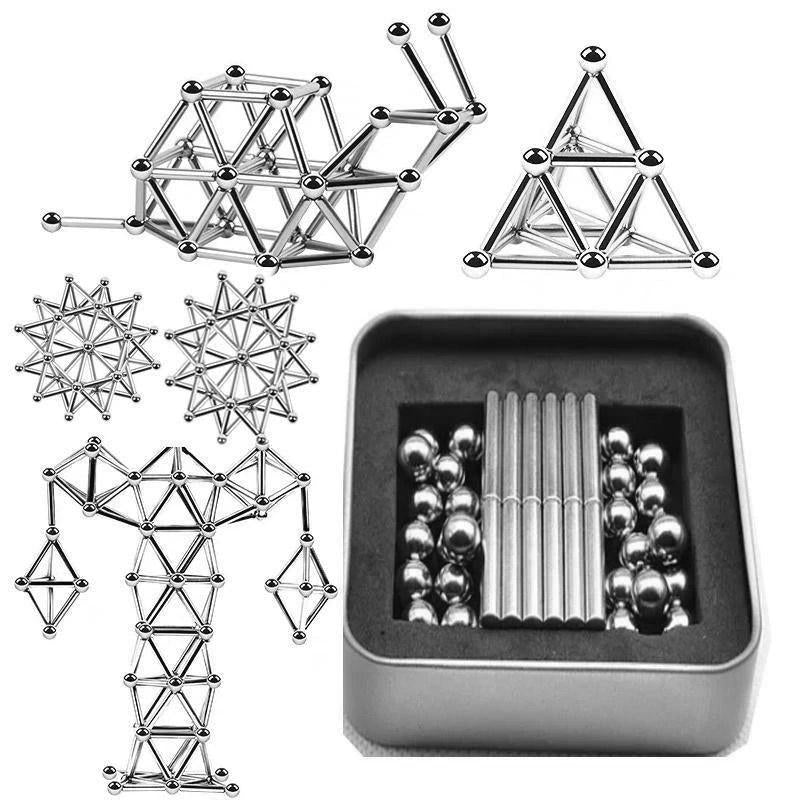 DIY Magnetic Rod and Ball Set for Creative Play