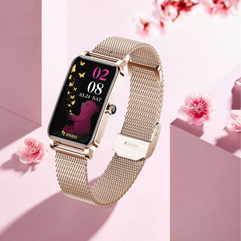 Women's Smartwatch for Fitness, Health, and Notifications